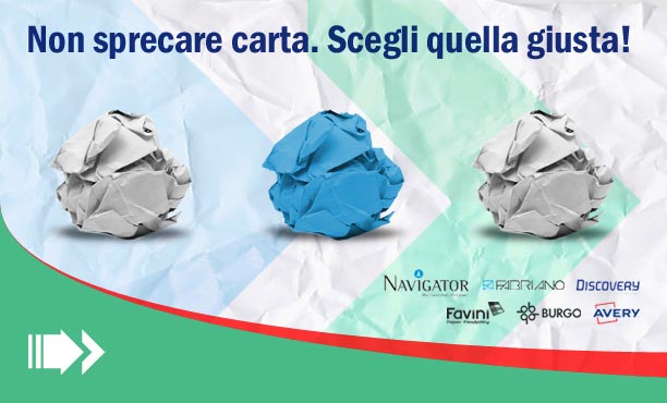 Carta Fabriano - Burgo - Favini - Navigator - Discovery